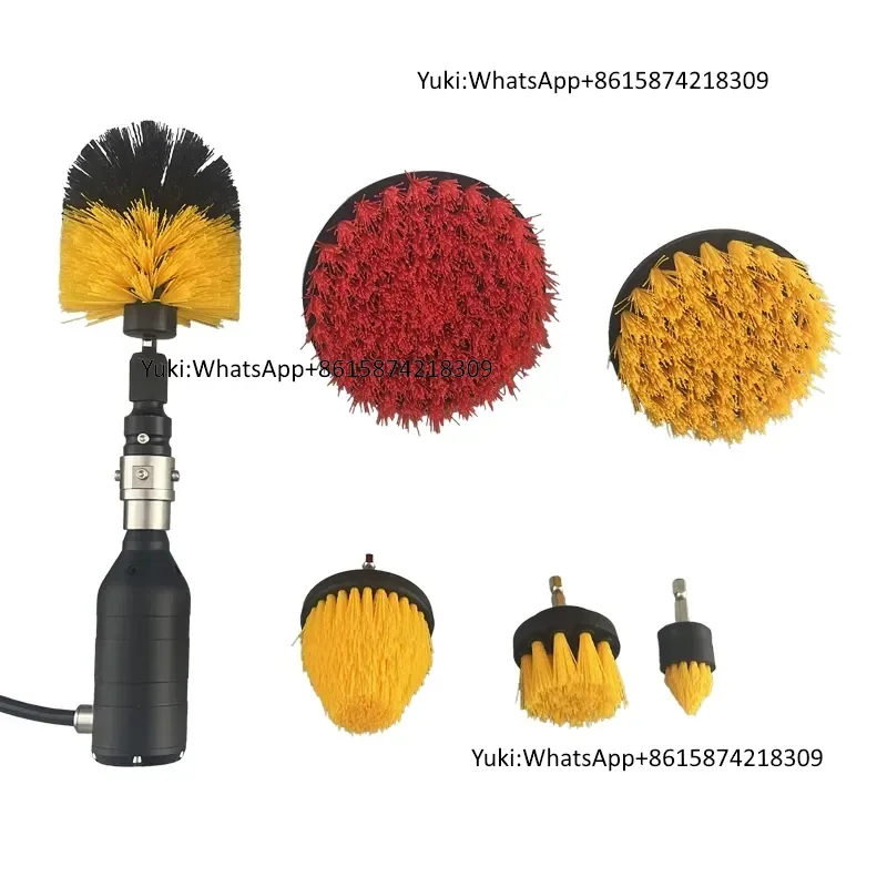 Fully Sealed Electric Brush for Deep Sea Cleaning - 300m Depth