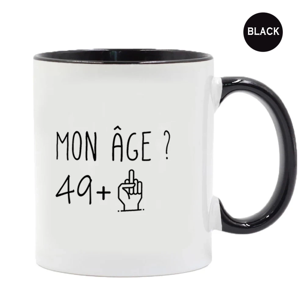 30 40 50 Years Funny Birthday Gift Mug Thirty Forty Fifty Years Old Men Women Humor Original Gift Dropshipping