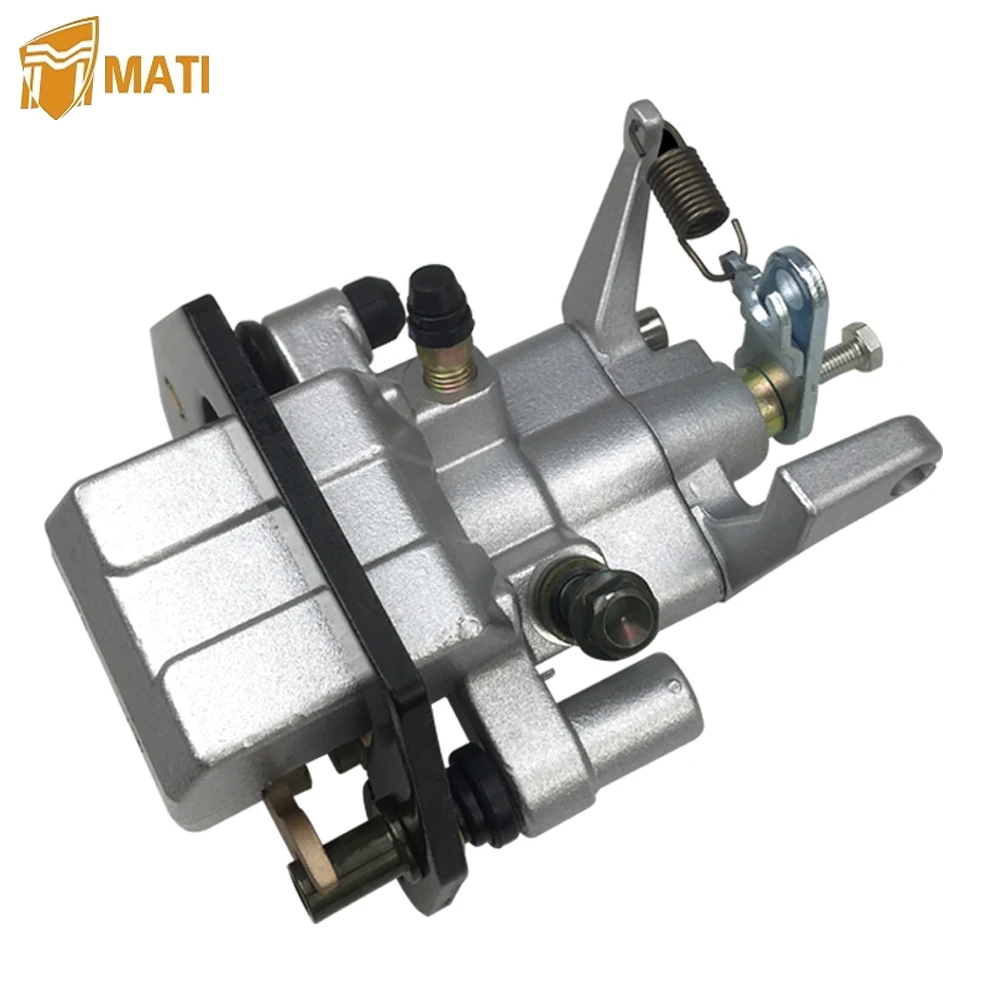 Mati Rear Brake Caliper Assembly for Yamaha UTV Rhino 450 660 Hisun UTV 500 700 YXR450 YXR660 YXR 450 660 5UG-2580V-02-00