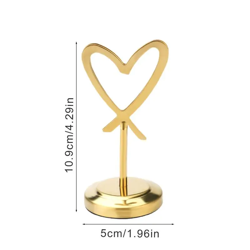 Table Card Holders Stand Sign Stand Holder For Place Cards Photo Picture Clip For Metal Name Clips Photo Picture Clip Holder For