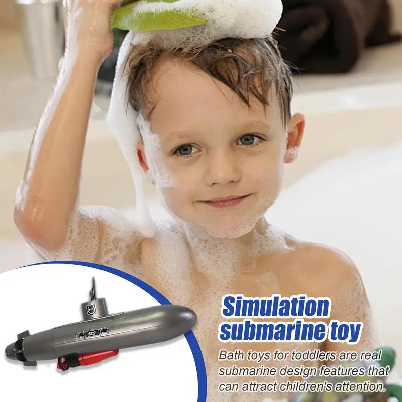 Model Submarine Water Toy For Bath Electric Submarine Toy Funny Bath Toy Floating Kids Bath Toys Outdoor Water Toy For Swimming