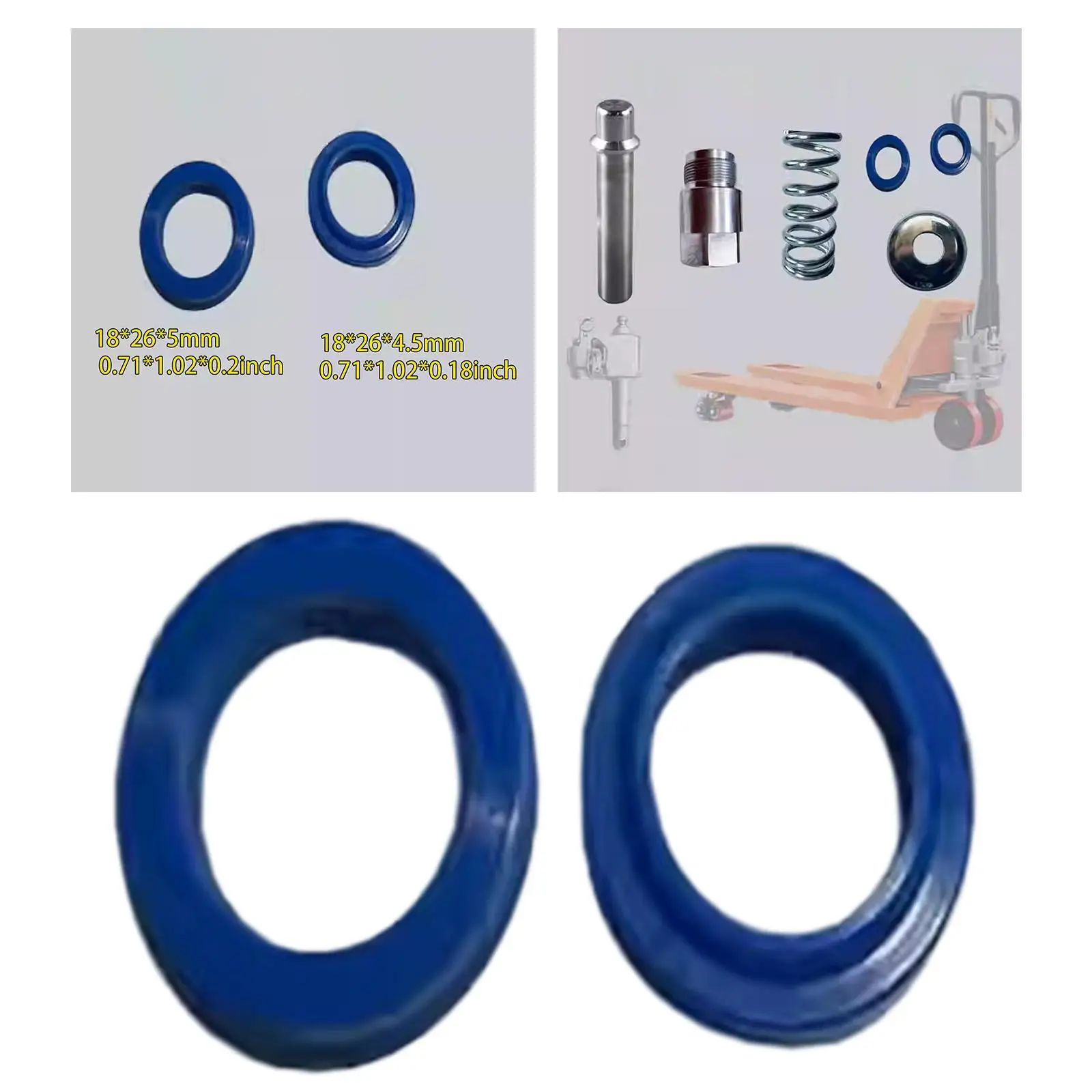 

Fittings O Ring Grooved Gasket Manual Forklift Parts Repalcement Metal