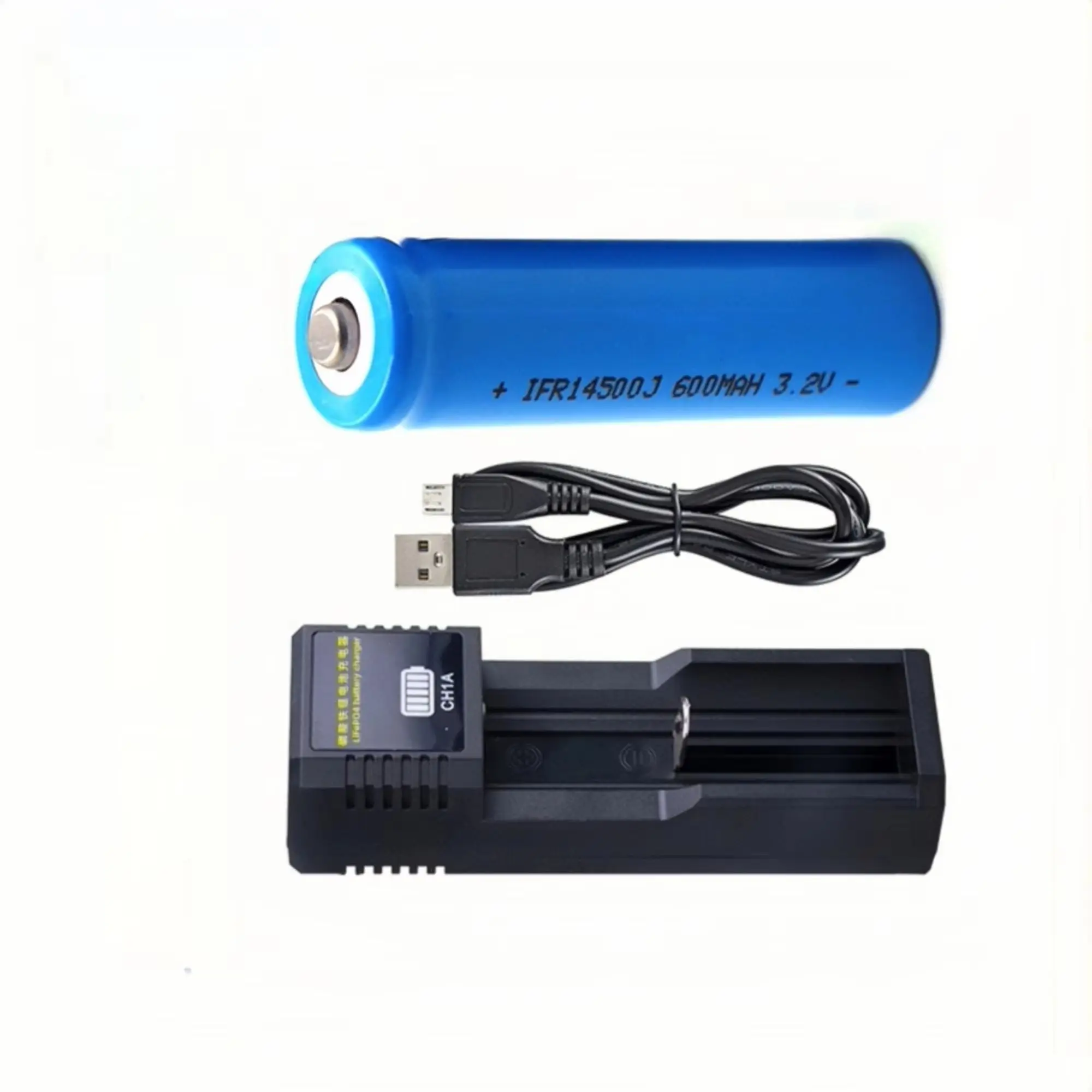 1 шт. 14500 перезаряжаемая батарея LiFePO4 3,2 В 600 мАч зарядное устройство для бритвы электрическая зубная щетка микрофон мышь умная игрушка для ванны ног