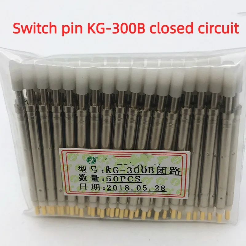 KG-300K de sonda de interruptor normalmente abierto, Pogo Pin, Huarong, 3MM, 10 Uds.