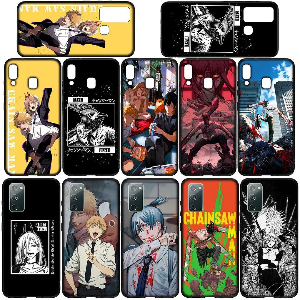 Tatsuki Fujimoto Chainsaw Man Gir Makima for Huawei P30 P20 P10 Y6 Y7 Y9 Prime Mate 10 20 Pro Lite Y9A Y8S P Smart 2019 Case