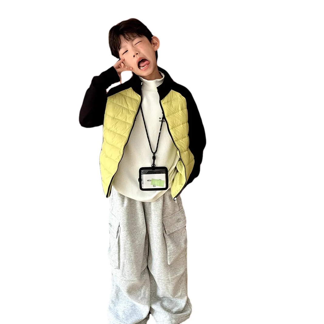 معطف شتوي بطبقة أساسية سترات خفيفة الوزن وبطانات داخلية عصرية للأولاد والبنات والأطفال متطابقة تمامًا مع المألوف