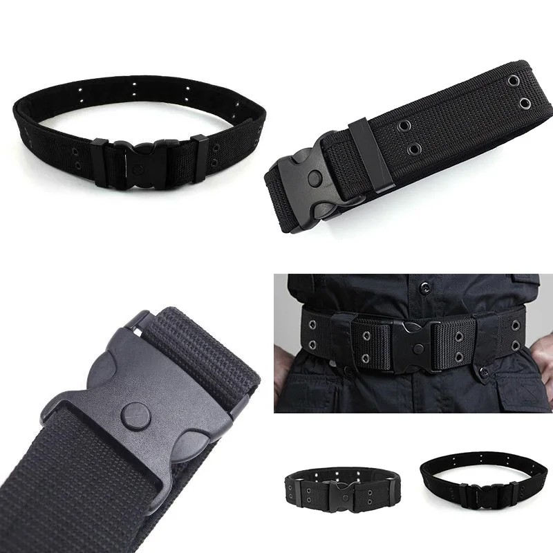 DulOuter-Ceinture en nylon pour homme, avec structure de réglage en fibre de métal, adaptée aux sports de plein air