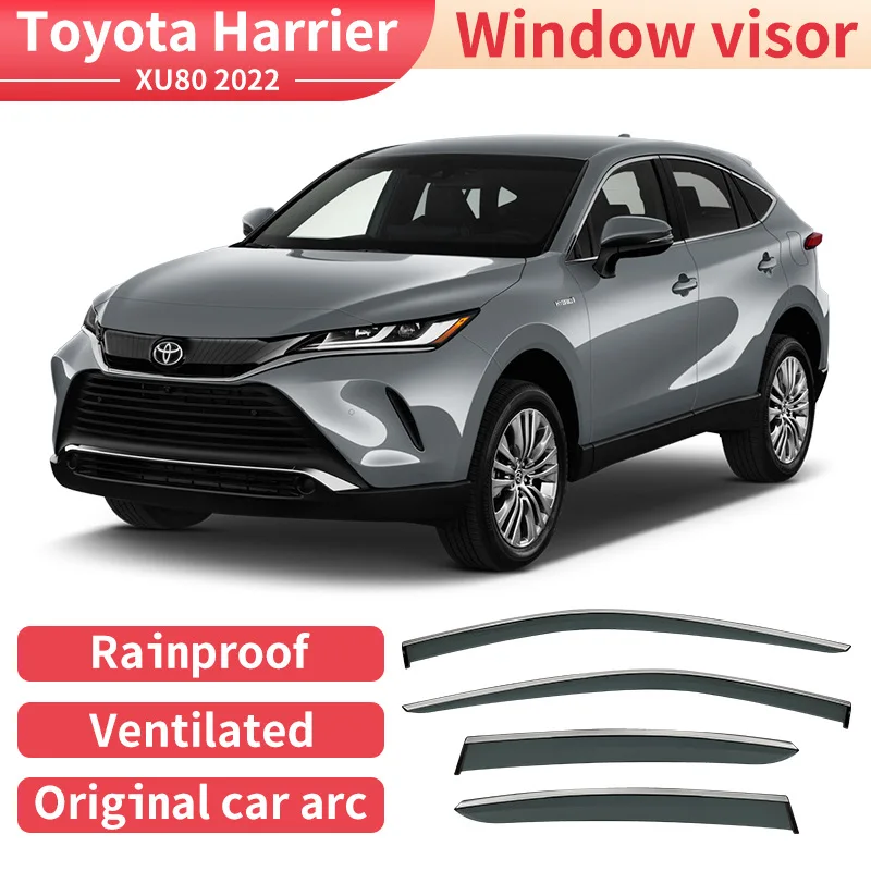 

For HARRIER Window visor Weather Shield Side Window Deflector Car windshield weather shield Car accessories