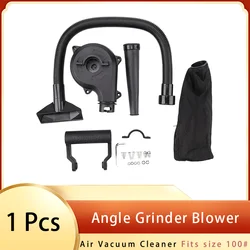 Angle Grinder Converted into Blower Fits Size 100# Small Household Dust Collector Handheld Vacuum Cleaner Multifunction Cleaner