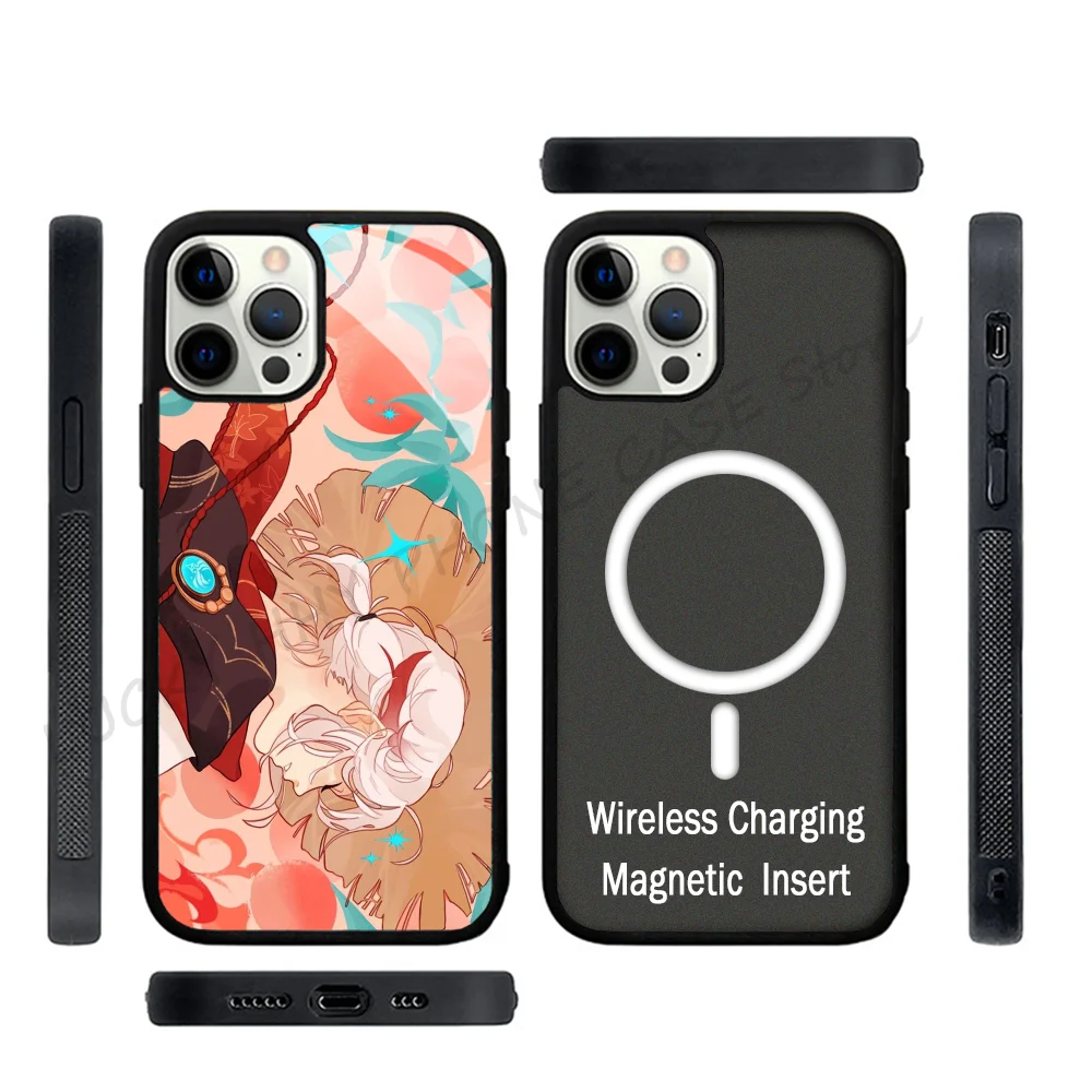 

Kaedehara Kazuha Genshin Impact Phone Case Phone Case Strong Magnetic For IPhone 15 14 13 Pro Max 11 12 Mini For Magsafe