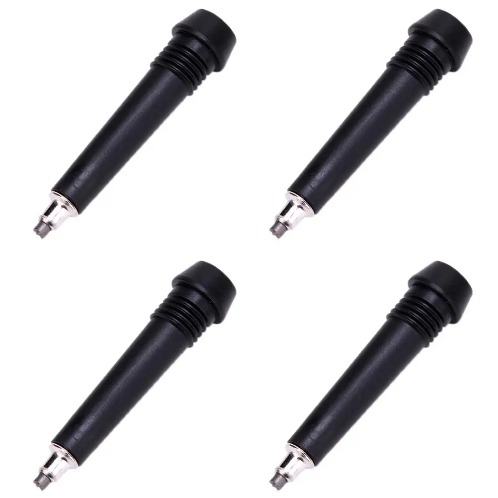 

4 Pcs Tungsten Steel Tips for Trekking Poles Durable Wear Resistant Lightweight Compact Shape Hiking Camping Walking Sticks