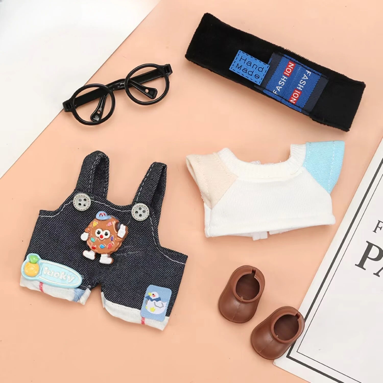 Одежда для кукол 17 см, праздничная кукольная одежда, кукольная одежда, комбинезоны и чехлы для брюк для пеленания нарядов одного поколения