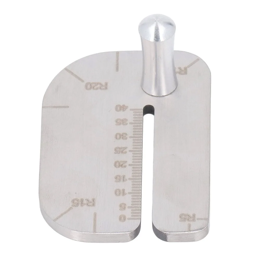 Stainless Steel Leather Stitching Aid Auxiliary Chopper Pull Up Pricking Iron Aid Leather Crafting Tool For Leather Crafting