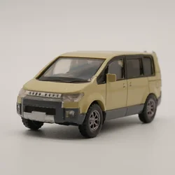 1:64 Scale Delica Plastic Business Van Finished Product Car Model Simulation Toy Collection Gift Display Static Model