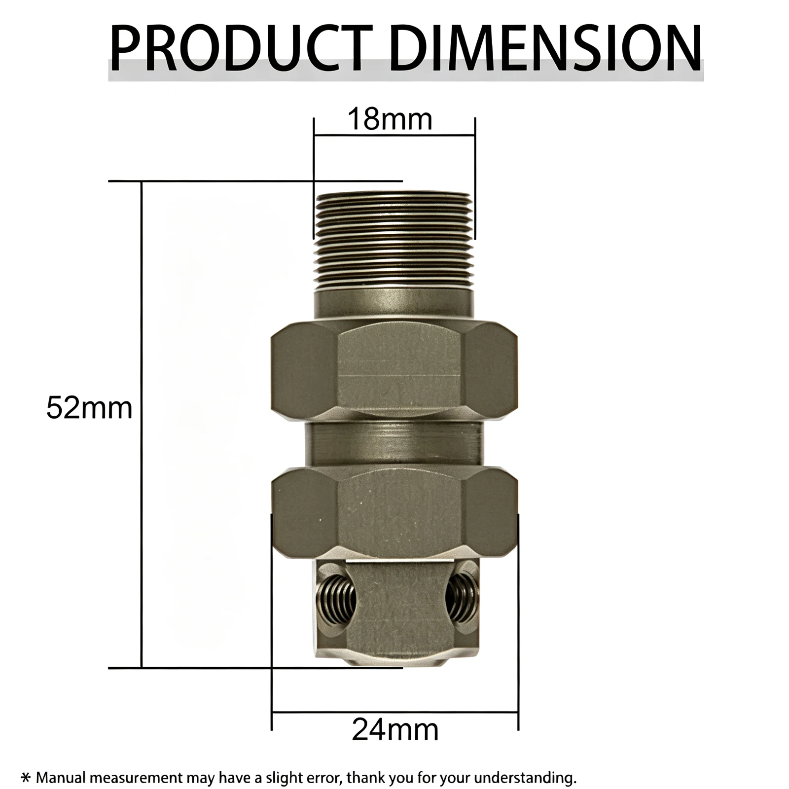 2~4pcs Metal Wheel Combiner Pin or Front Rear Hex Hub 24mm Adaptor for 1/5 FG FS Big Monster Hummer ROFUN ROVAN BM PARTS