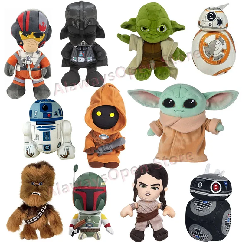 disney-film-starwars-darthvader-robot-bb-9e-yoda-poedameron-rey-spherobb-8-porg-grogu-peluche-bambole-regali-per-i-bambini-﻿