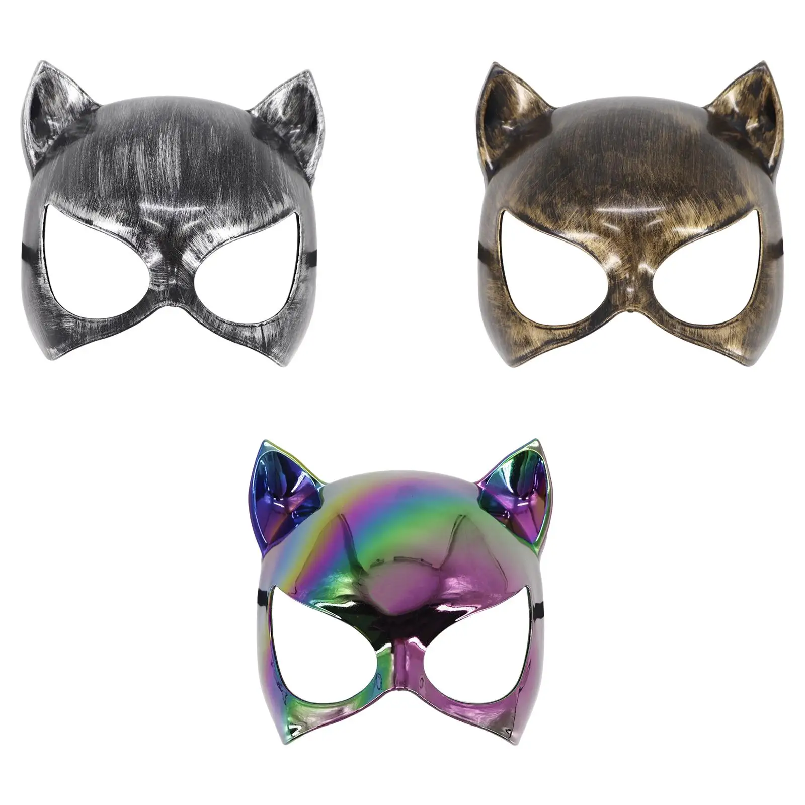 قناع القطط غطاء الوجه حفلة تنكرية للقطط لعيد الميلاد والنوادي الليلية والهالوين #1