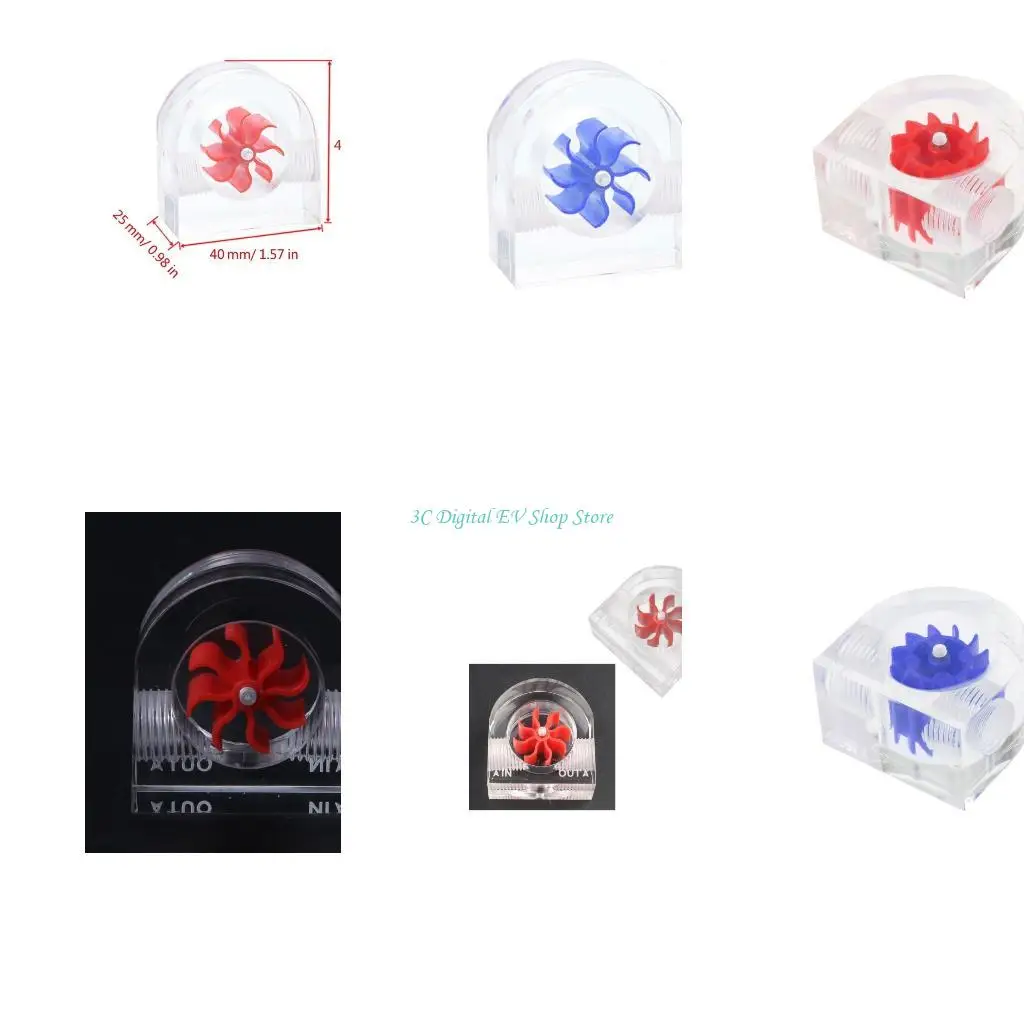 Misuratore flusso acqua E74D PM2A per PC Effettiva dissipazione del calore raffreddato acqua Metro