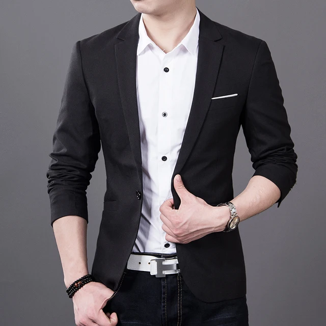 2024 gorąca moda męska Casual Slim Fit garnitur marynarka jednolity kolor wysokiej jakości męski blezer darmowa wysyłka L-5XL