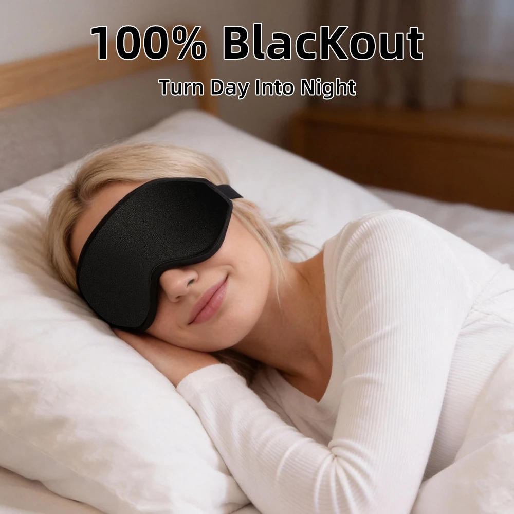Masque de sommeil 3D rembourré - Lighting Jockey avis et prix