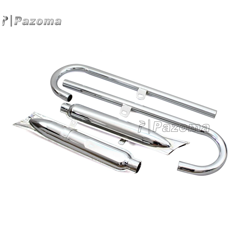 Exhaust Muffler Pipe Exhaust Muffler 24HP Horsepower for K750 M1 M72 R71 R12 CJ Und  MT12