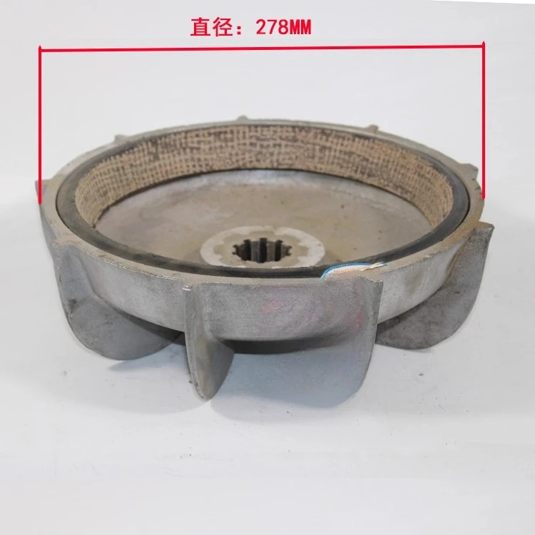 5T محرك الرافعة الكهربائية قرص فرامل عجلة شفرة المروحة 7.5KW