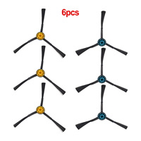 6pcs Side Brushes For Midea M7 M7 Pro Robot Vacuum Cleaner Accessories Replace Spare Parts Household Cleaning Tools