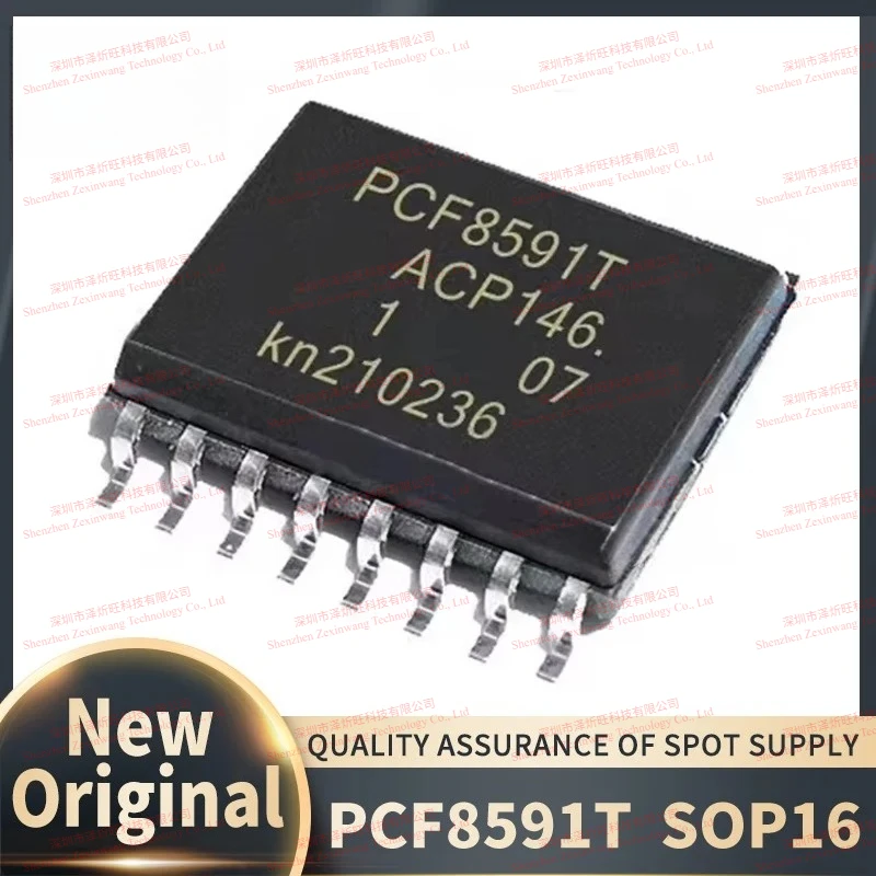 (10Pcs-50Pcs/Lot) 100% New Original PCF8591T PCF8591 SOP16 Chipset