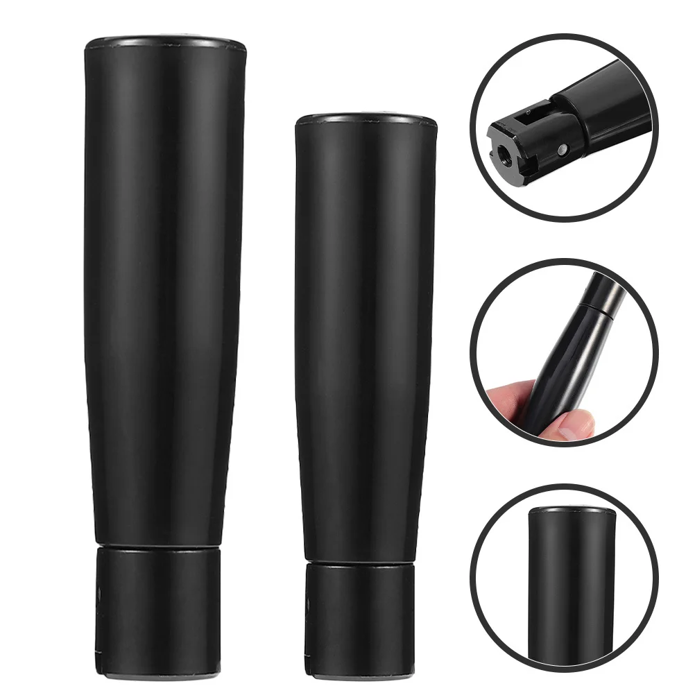 

2pcs Foldable Handle M6 Thread Insert For Milling Machine Rotating Grip Smooth Black Crank Handle Industrial Tool Hand Tool