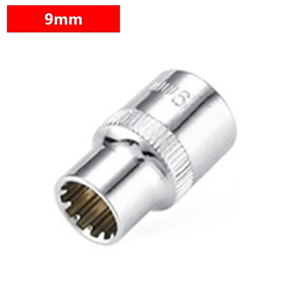 Cabezal de llave de tubo hexagonal de 3/8 \