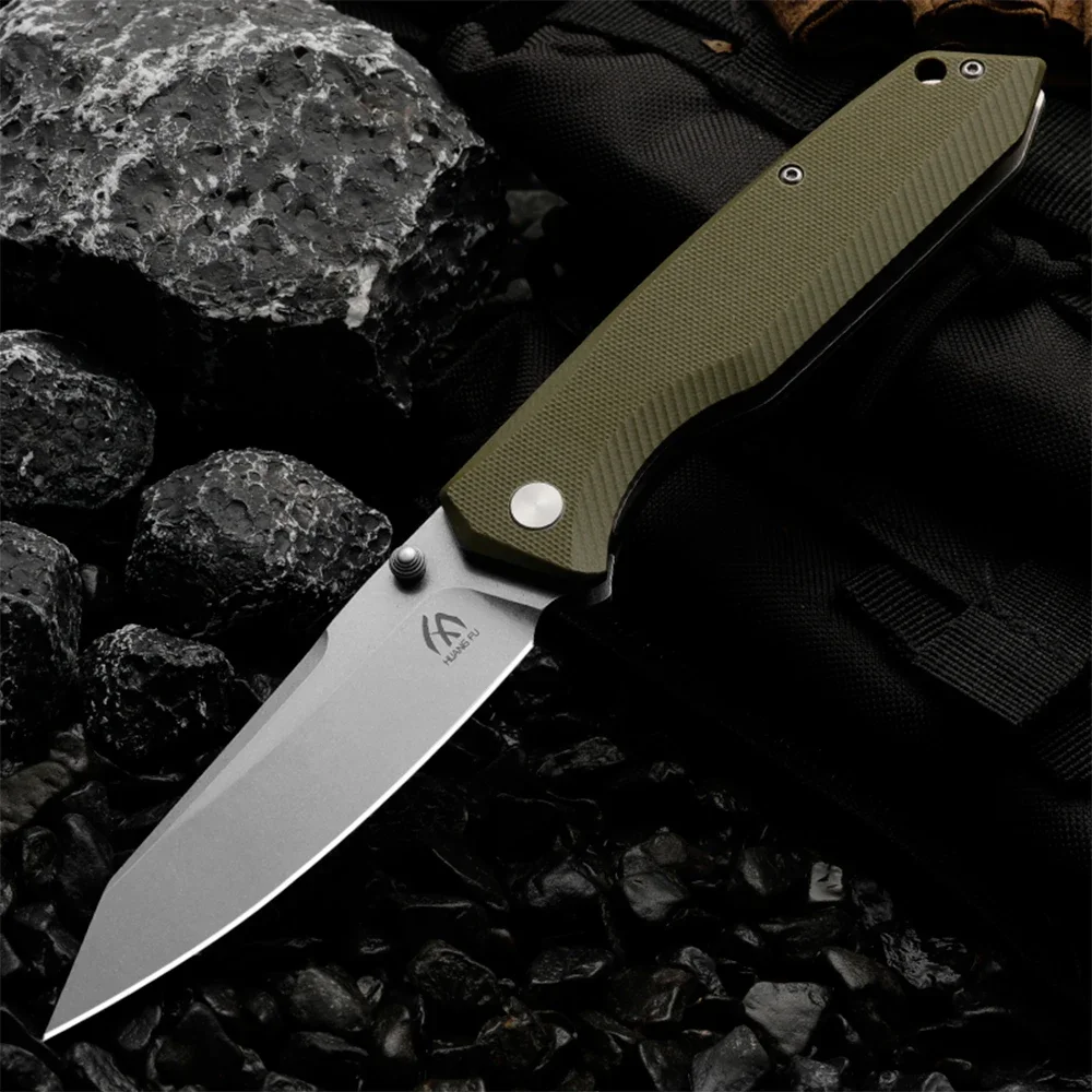 High quality multifunctional folding knife - survival knife for outdoor camping, hunting, and emergency situations, men's gift