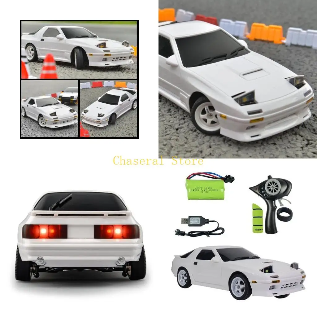 

E7CE Remote Control Four Wheel Vehicle Off-road Car AE86 Model for Kids 5-12