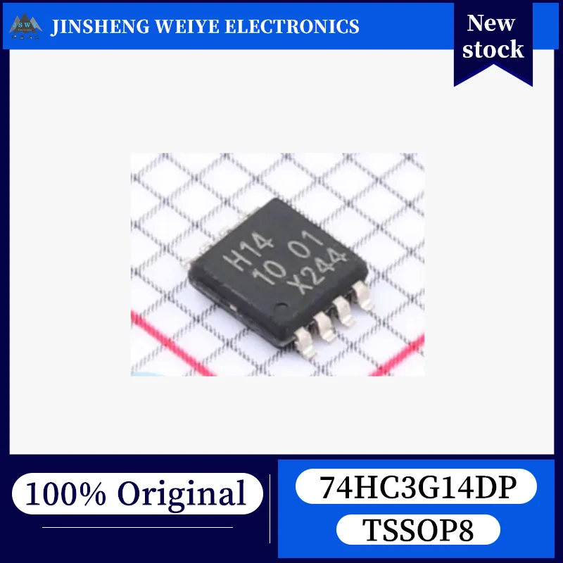 (10/50 pieces) 74HC3G14 74HC3G14DP H14 TSSOP8 Triple Inverting Schmitt Trigger Chip, 100% New, Original, In Stock, Fast Shipping