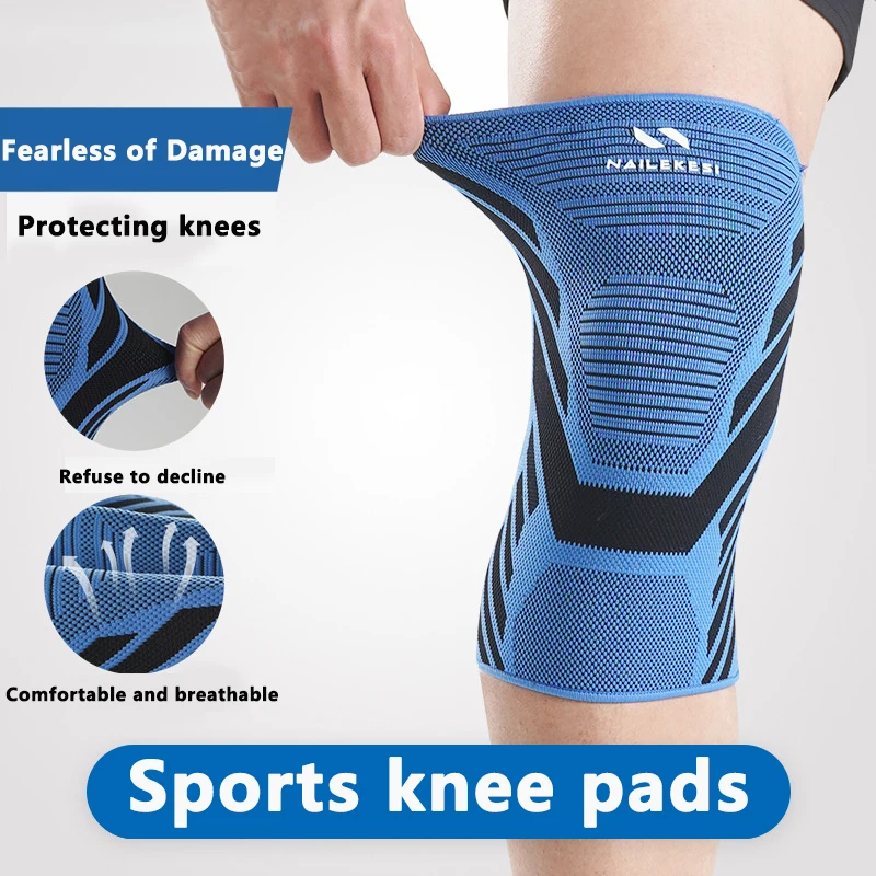 Sports Thin Section Knee Pads Summer Breathable Nylon Joint Protection Universal Knee Pads