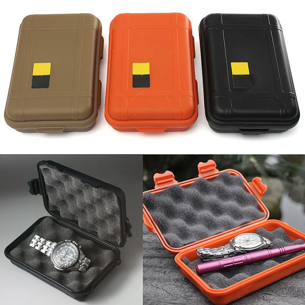 EDC Gear Waterproof Box Kayak Storage Outdoor Camp Fish Trunk Airtight Container Carry Travel Seal Case Bushcraft Survive Kit