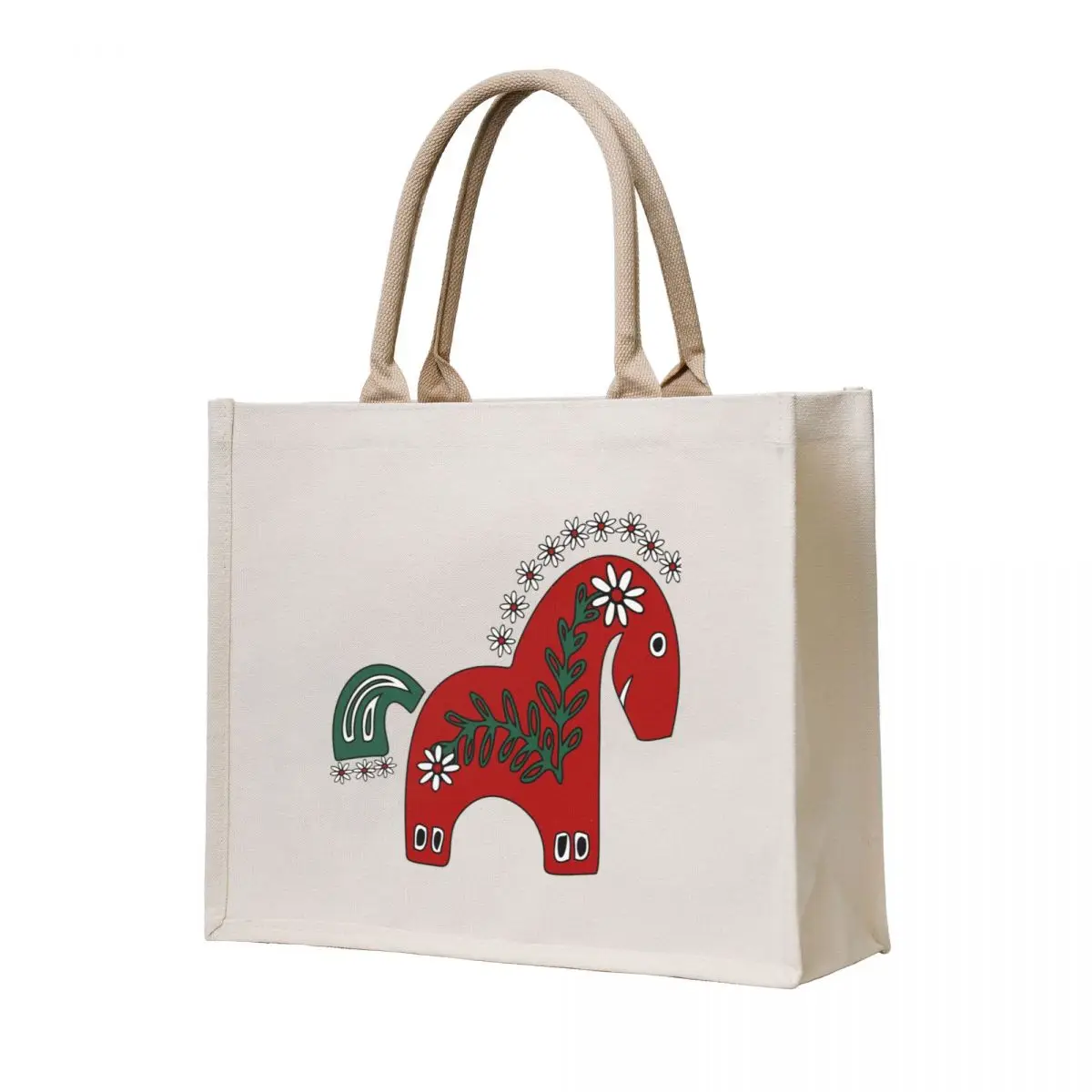 

Horse Tote Bag tote bag men's Big bag canvas shopping