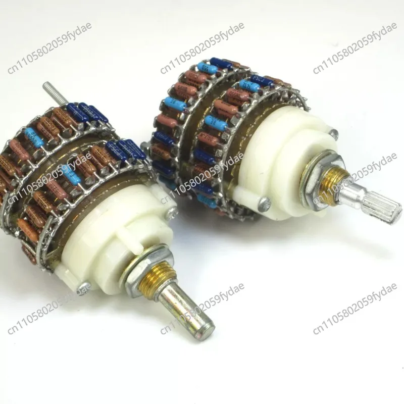 New Resistor, 4×24 Speed Progressive Type, 50K/100K Volume Control Potentiometer, Shunt Type, Dual Channel