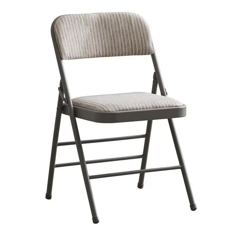 

Modern fabric upholstered folding chair, luxury work dining chair, suitable for outdoor living room, villa, event venue