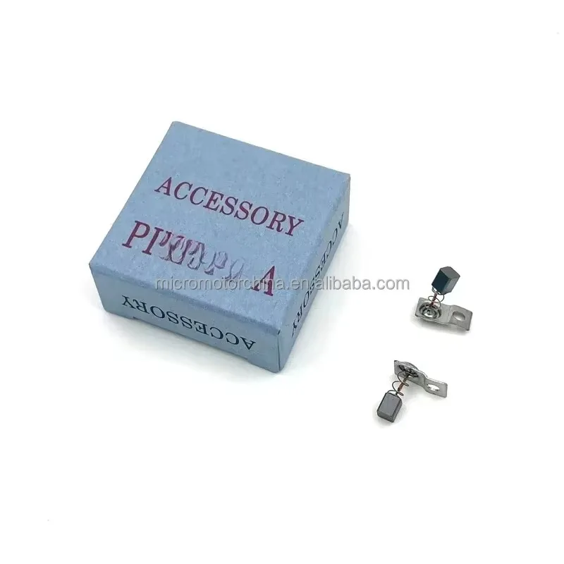 

UP200 Carbon Brushes 2.4mm * 2.4mm *4mm Size for UG12/SUG12 Nail Drill Handpiece Carbon Brush Replacement Set