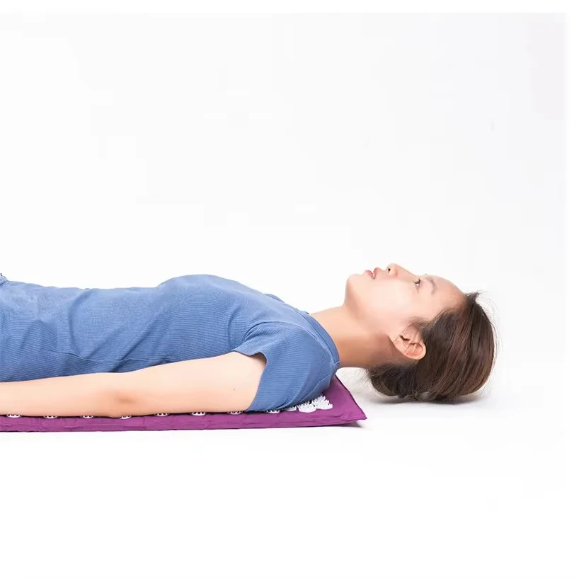 64*39cm Yoga Mat Massager Massage Cushion Acupressure Mat Relieve Stress Pain Acupuncture Spike Yoga Mat Pin Pad/Yoga Mat