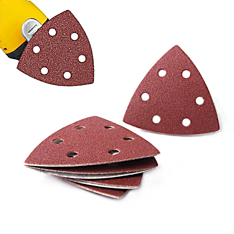 90*90*90 مللي متر مثلث الصنفرة مادة الألومينا أدوات جلخ النجارة تلميع المعادن وأدوات قرص الطحن اكسسوارات