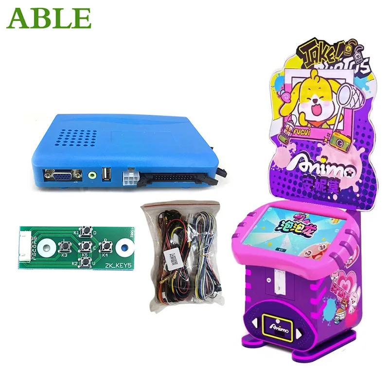 puzzle bobble game pcb board motherboard with wires for arcade simulation video games