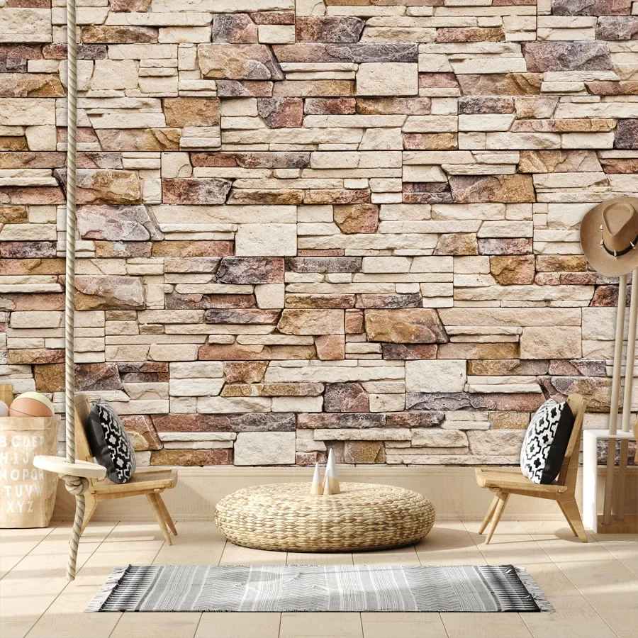 

Modern Brick 3d Wallpaper Mural Wallpapers for Living Room Self Adhesive Walls Murals Rolls Cafe Wall Paper Papers Home Decor