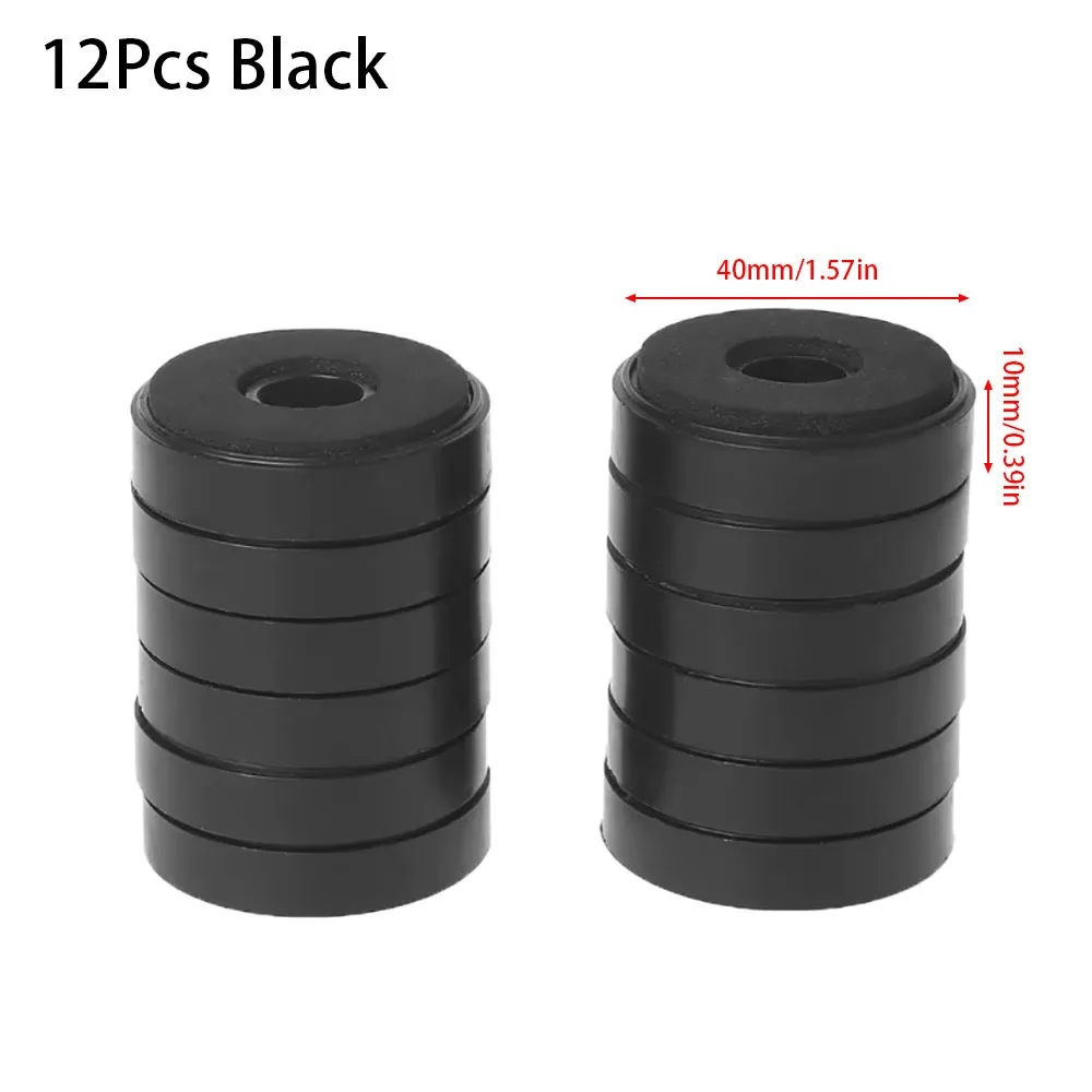 12Pcs Audio Active Speaker Feets Pad Shock Absorption Damping DIY Accessories Amplifier Feets For Home Theater Sound Sysstem