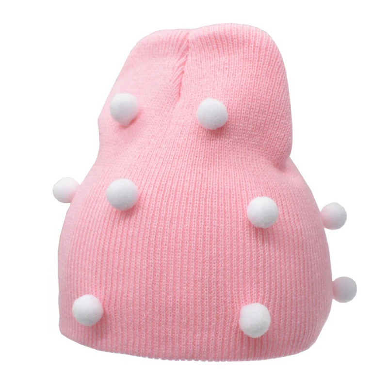 Knitted Kids Hat Suitable For Autumn And Winter Comfortable Trendy Soft And Warm Baby Hat Warm For Children Newborn Hat