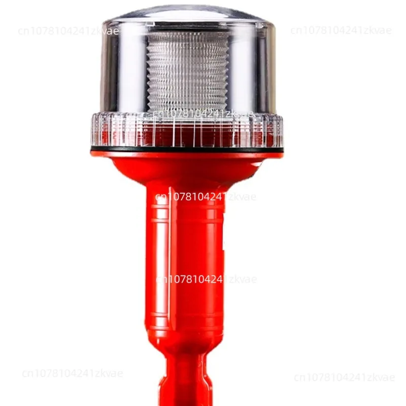 Solar Navigation Light Sailing Signal Light Three-Color Flash Positioning Light Night Warning