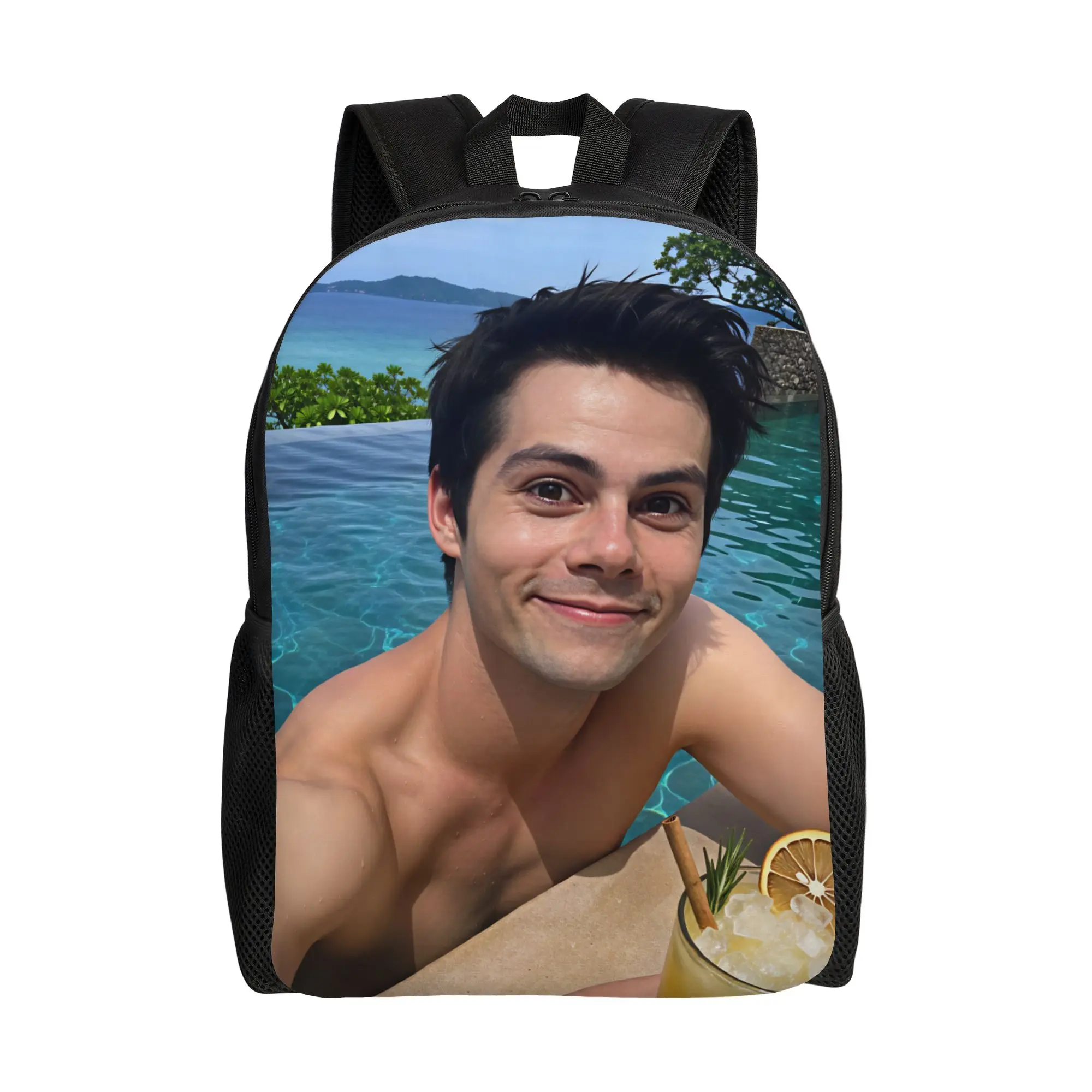 Dylan O’Brien  Backpack Boy  Print Backpacks Polyester Elegant High School Bags College High Quality Rucksack