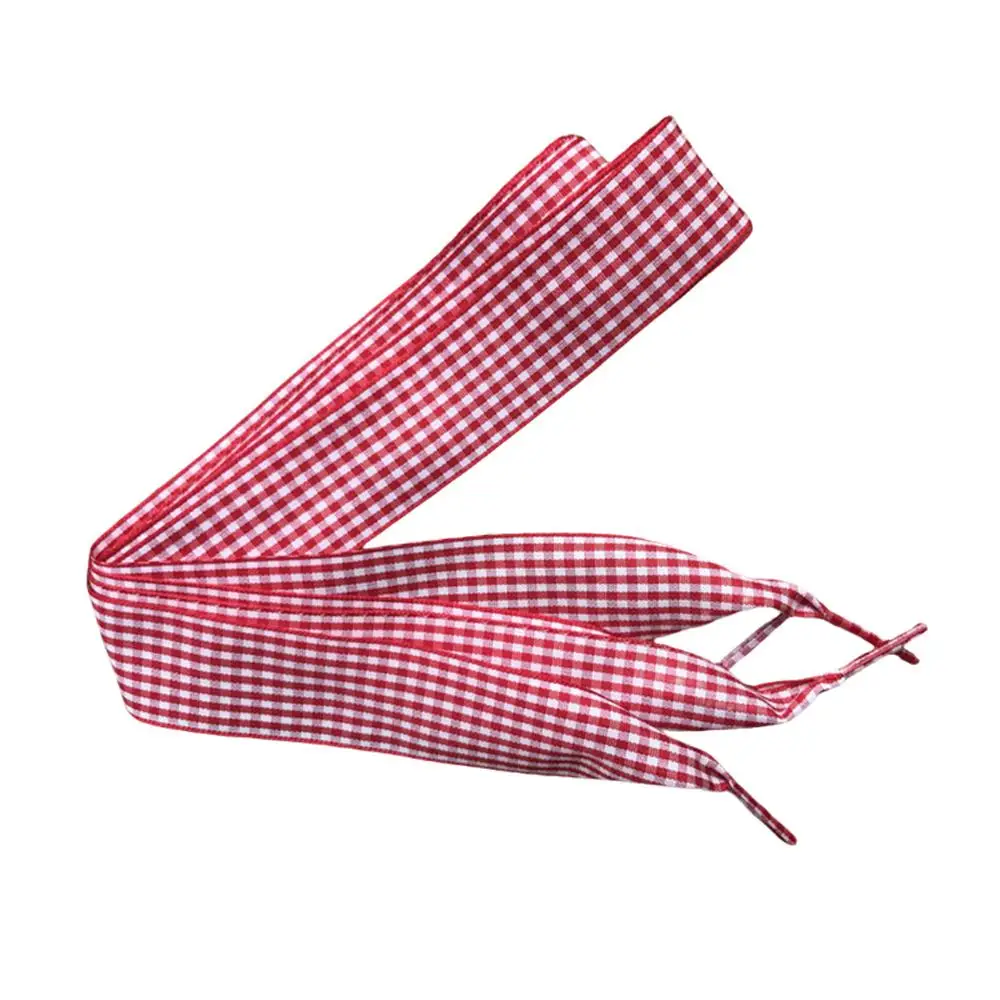 Checkered Ribbon Shoelaces Casual Sports Shoes Laces Trendy Lattice Shoe Laces Colorful Shoes Decoration Make Shoes Different - Image 3