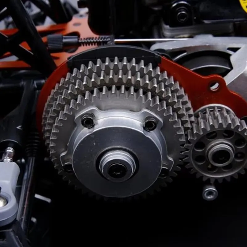 ชุดเกียร์เกียร์ปรับความเร็วได้ 3 โลหะทั้งหมดสําหรับ HPI KM ROVAN BAJA 5B 5T 5SC