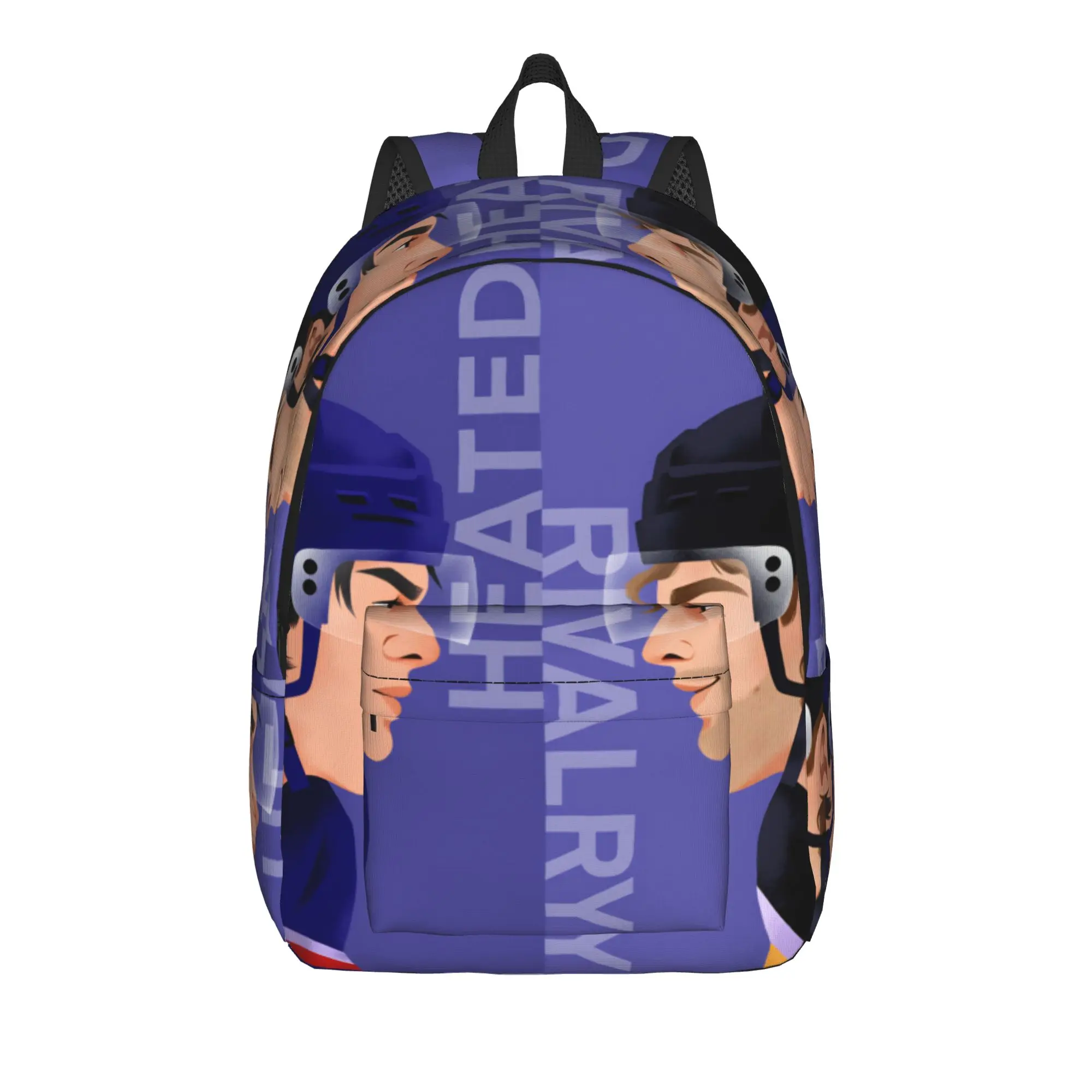 Heated Rivalry TV Backpack Student Unisex Hudson Williams Connor Storrie Lightweight Backpacks Polyester School Bags Rucksack